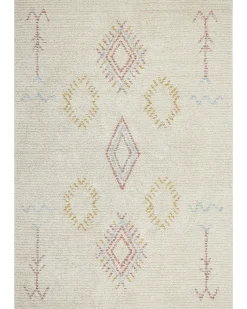 Sale Beliani Matto Puuvilla Beige 160 X 230 Cm Bettiah