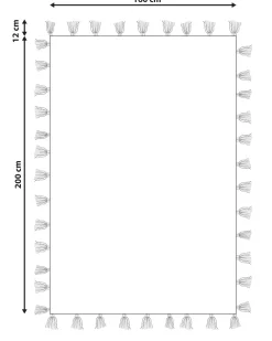 Discount Beliani Matto Puuvilla Beige 160 X 230 Cm Bulcok