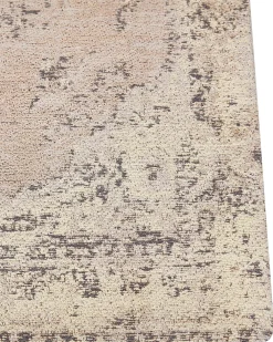 Fashion Beliani Matto Puuvilla Beige 160 X 230 Cm Matarim