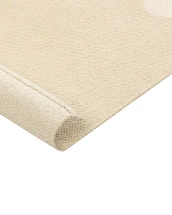 Matot<Beliani Matto Puuvilla Beige 80 X 150 Cm Simau