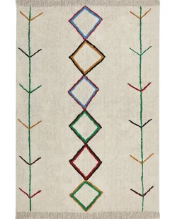 Matot<Beliani Matto Puuvilla Beige 160 X 230 Cm Cetmi