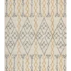 Clearance Beliani Matto Puuvilla Beige/Keltainen 160 X 230 Cm Kadapa