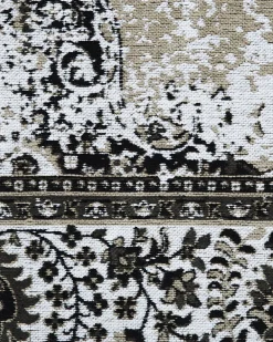 Matot<Beliani Matto Puuvilla Harmaa/Beige 140 X 200 Cm Almus