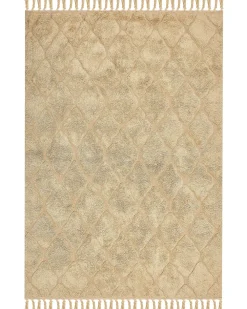 Best Sale Beliani Matto Puuvilla Hiekanruskea 160 X 230 Cm Sanliurfa