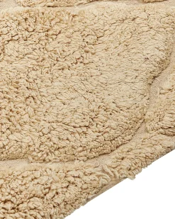 Best Sale Beliani Matto Puuvilla Hiekanruskea 160 X 230 Cm Sanliurfa