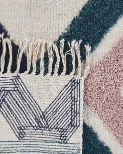 Outlet Beliani Matto Puuvilla Monivarinen 160 X 230 Cm Kozlu