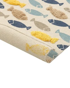 Discount Beliani Matto Puuvilla Monivarinen 80 X 150 Cm Ipuh