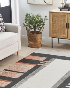 Matot<Beliani Matto Puuvilla Monivarinen 160 X 230 Cm Kakinada