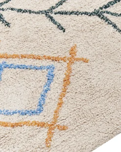 Shop Beliani Matto Puuvilla Monivarinen 160 X 230 Cm Kuskan