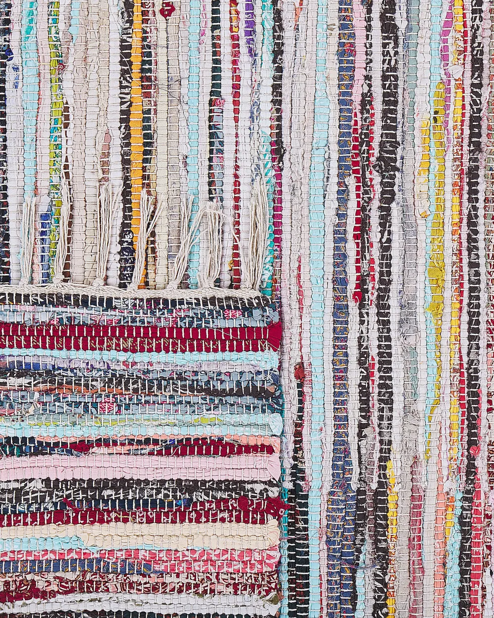 Sale Beliani Matto Puuvilla Monivarinen 160 X 230 Cm Mersin