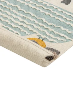 Sale Beliani Matto Puuvilla Monivarinen 80 X 150 Cm Blang