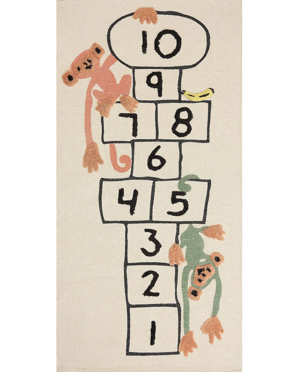 Hot Beliani Matto Puuvilla Monivarinen 80 X 150 Cm Katiet