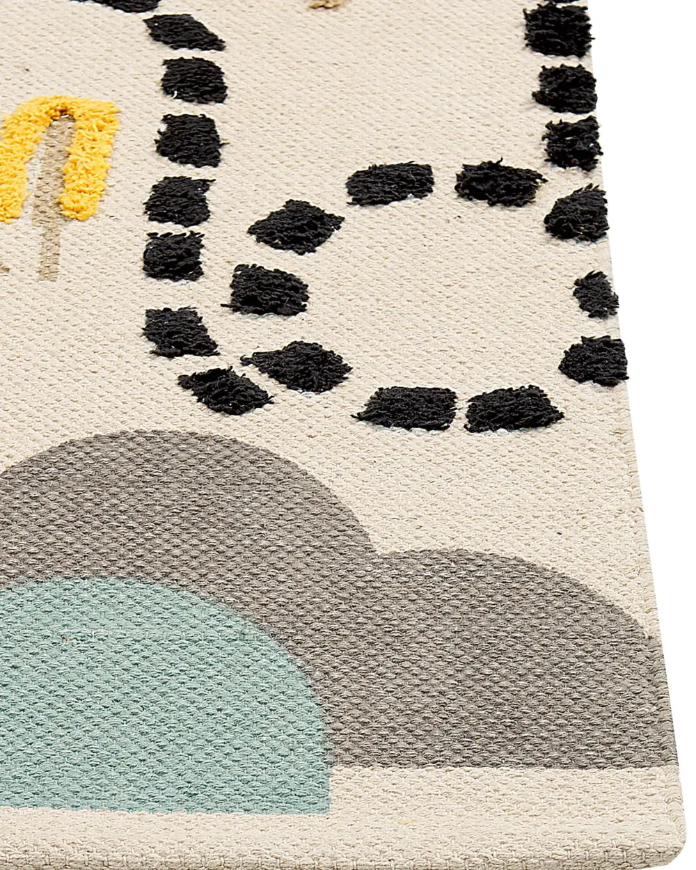 Lastenhuone<Beliani Matto Puuvilla Monivarinen 80 X 150 Cm Sazak