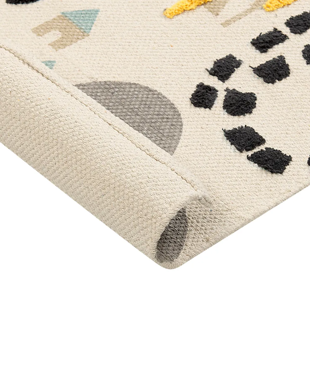 Lastenhuone<Beliani Matto Puuvilla Monivarinen 80 X 150 Cm Sazak