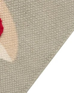 Online Beliani Matto Puuvilla Monivarinen 80 X 150 Cm Sakubo