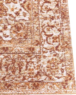 Matot<Beliani Matto Puuvilla Oranssi 160 X 230 Cm Hayat