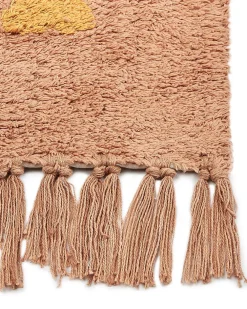 Matot<Beliani Matto Puuvilla Oranssi 160 X 230 Cm Igdir