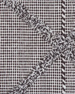 Matot<Beliani Matto Puuvilla Ruskea 140 X 200 Cm Tuzla