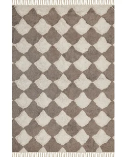 Flash Sale Beliani Matto Puuvilla Ruskea/Beige 160 X 230 Cm Sinop