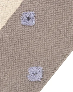 Best Beliani Matto Puuvilla Ruskeanharmaa/Beige 80 X 150 Cm Lubuk