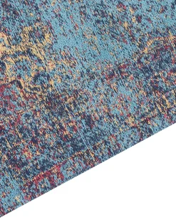 Matot<Beliani Matto Puuvilla Sininen 160 X 230 Cm Kansu