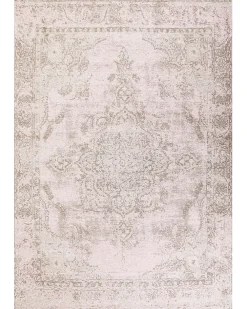 Matot<Beliani Matto Puuvilla Vaaleanpunainen 160 X 230 Cm Matarim