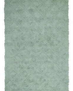 Matot<Beliani Matto Puuvilla Vaaleanvihrea 160 X 230 Cm Hatay