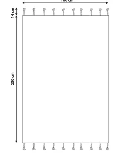 New Beliani Matto Puuvilla Valkoinen/Punainen 160 X 230 Cm Kenitra