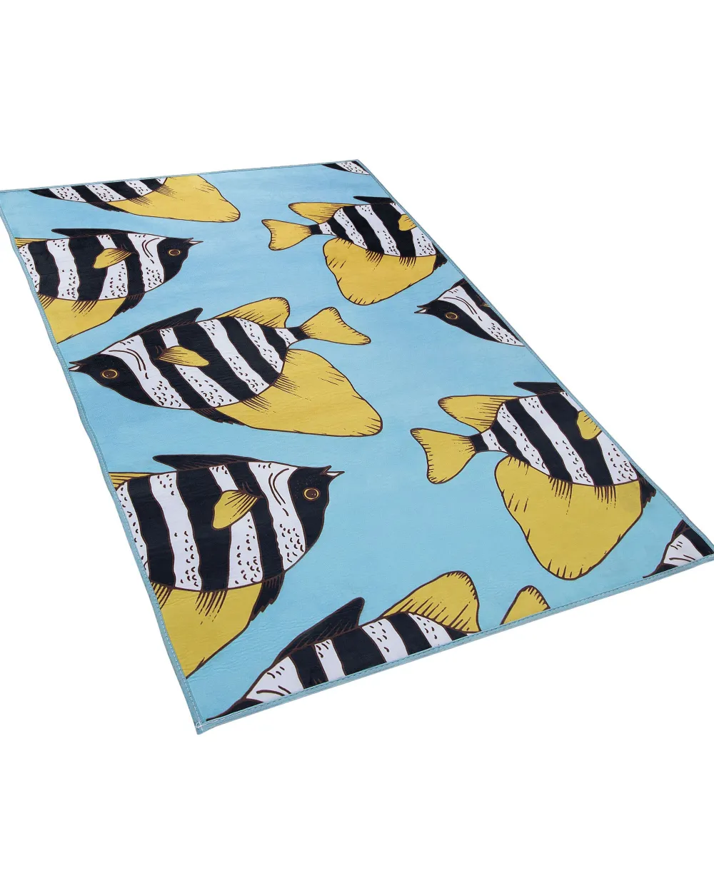 Shop Beliani Matto Sininen 80 X 140 Cm Fizme