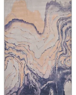 Discount Beliani Matto Sininen/Beige 160 X 230 Cm Gebze