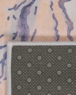 Discount Beliani Matto Sininen/Beige 160 X 230 Cm Gebze