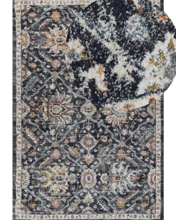 Matot<Beliani Matto Sininen/Beige 200 X 300 Cm Malishka