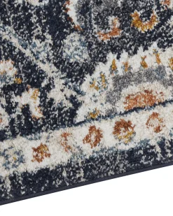 Matot<Beliani Matto Sininen/Beige 200 X 300 Cm Malishka