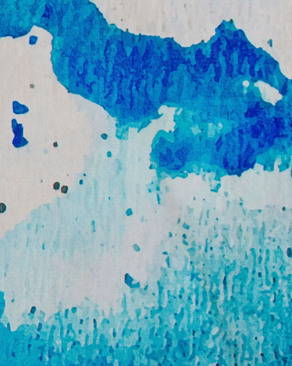 Online Beliani Matto Sininen/Harmaa 160 X 230 Cm Bozat