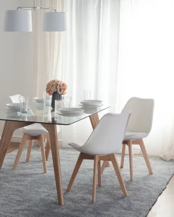 Matot<Beliani Matto Vaaleanharmaa 160 X 230 Cm Demre