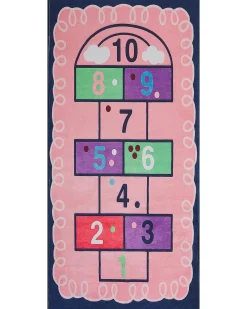 Store Beliani Matto Vaaleanpunainen 80 X 150 Cm Honaz