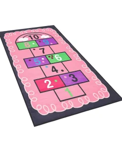 Store Beliani Matto Vaaleanpunainen 80 X 150 Cm Honaz