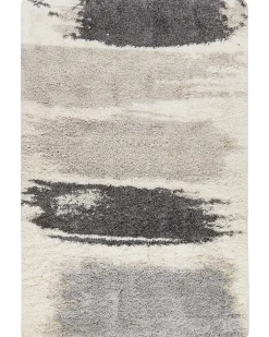 Matot<Beliani Matto Valkoinen/Harmaa 200 X 300 Cm Martuni