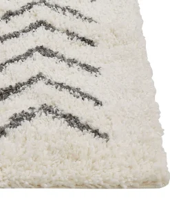 Cheap Beliani Matto Valkoinen/Harmaa 160 X 230 Cm Ayrum