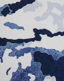 Clearance Beliani Matto Valkoinen/Sininen 160 X 230 Cm Izmit