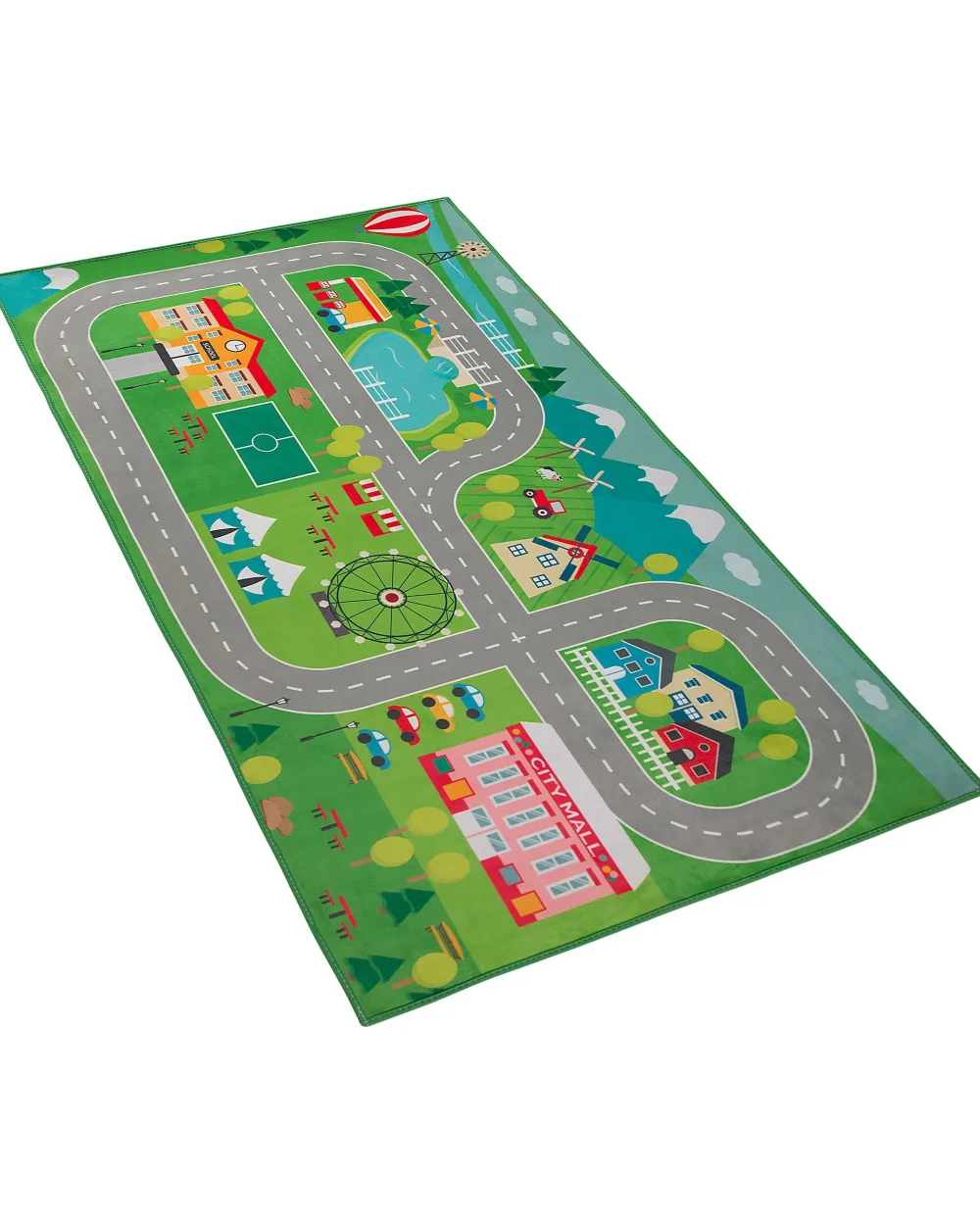 Lastenhuone<Beliani Matto Vihrea 80 X 150 Cm Seben