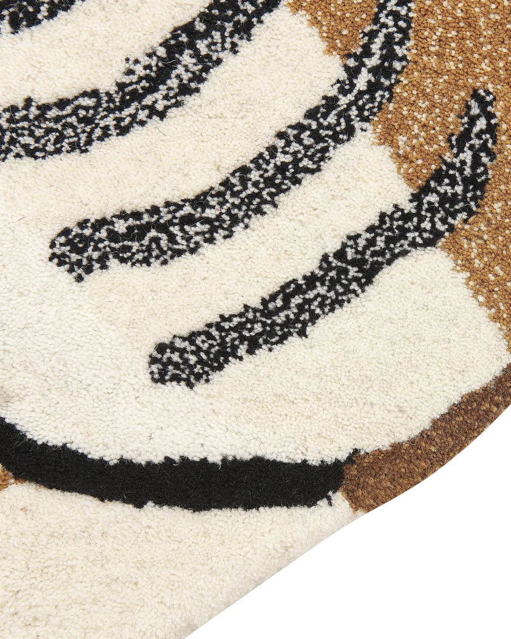 Best Sale Beliani Matto Villa Beige 120 X 110 Cm Parker