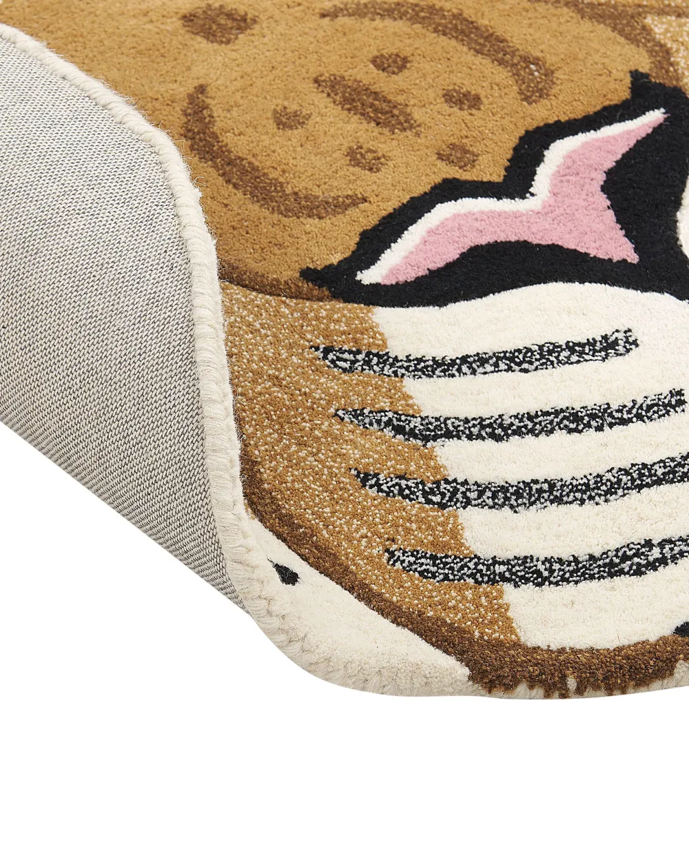 Best Sale Beliani Matto Villa Beige 120 X 110 Cm Parker