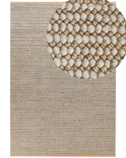 Discount Beliani Matto Villa Beige 140 X 200 Cm Banoo