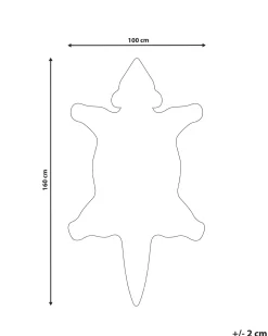 Matot<Beliani Matto Villa Beige 100 X 160 Cm Yona