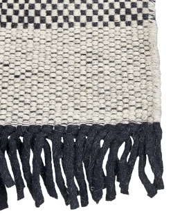 Fashion Beliani Matto Villa Beige/Musta 160 X 230 Cm Yazlik