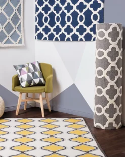 Sale Beliani Matto Villa Harmaa 160 X 230 Cm Zile