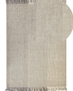 Matot<Beliani Matto Villa Harmaa 160 X 230 Cm Tekeler