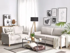 Store Beliani Matto Villa Harmaa 160 X 230 Cm Akkaya