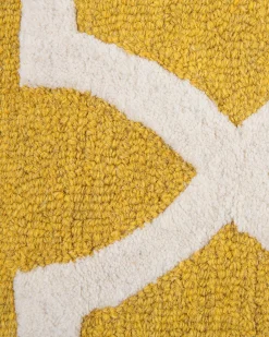 Matot<Beliani Matto Villa Keltainen 160 X 230 Cm Silvan